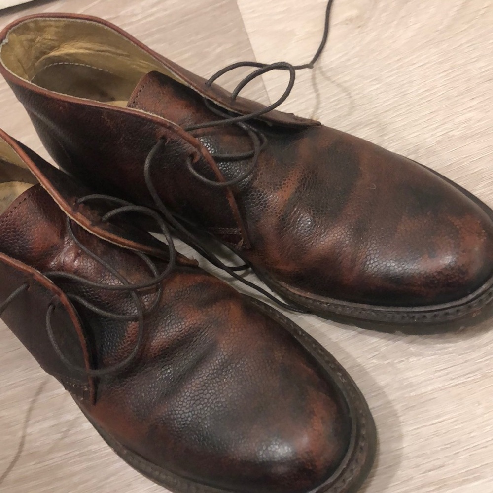 Frye Chukka boots, men's 10